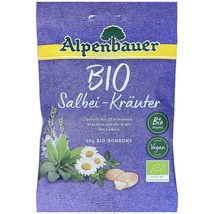 Alpenbauer Organic lozenges: SAGE HERBS 90g Made in Austria-FREE SHIPPING - $7.87