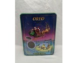 Oreo 1995 Unlock The Magic Friend Of Santa Holiday Tin Sealed 6&quot; X 8&quot; X ... - $39.59