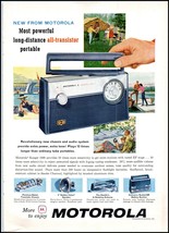 1950s Motorola Ranger 1000 Long Distance Transistor Portable Radio PRINT... - €6,53 EUR