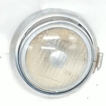 Lucas 462 For Austin Jaguar 4.5 Inch Round Clear Fog Lamp Assembly w Chr... - $2,038.21 MXN