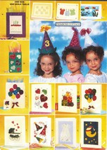 No Sew Birthday New Baby Christening Party Cards Hats  Bags Sew Pattern - $13.99