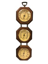Vintage Springfield Weather Station Barometer Thermometer Humidity USA - £39.56 GBP