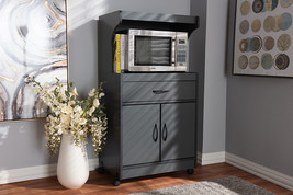 Ginaro Dark Gray Finished Kitchen Cabinet - $3,059.67 MXN
