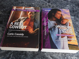 Harlequin RS Carla Cassidy Cowboys of Holiday Ranch Series lot of 2  Paperbacks - £3.13 GBP