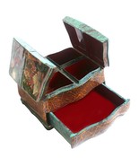 Fedoskino Hand Painted One of a Kind Russian Lacquer Box &quot;The Magician b... - $2,554.75 CAD