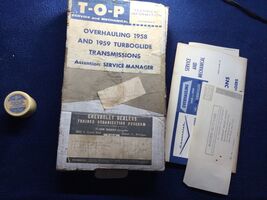 Vintage 1958 59 Chevrolet Dealers Training TURBOGLIDE TRANSMISSIONS -FIL... - $98.98