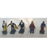 Vintage Small Figurines Lot Of 5 Model Train Accessories Background Pieces - $9.89