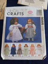 McCalls Pattern 9066 18&quot; Doll Clothes uncut - £5.79 GBP