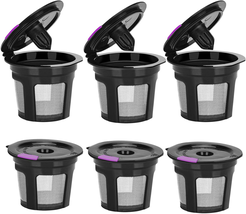 Reusable K Cups for Keurig, Reusable K CUP Coffee Filter Refillable Single K CUP - £10.06 GBP