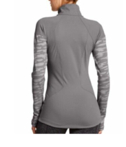 Under Armour Women&#39;s UA Fitted StudioLUX Jacket-Gray and Camo print Small - £51.12 GBP