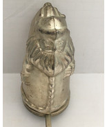 Large metal santa Christmas mantel stocking hanger holder Victorian country - $26.68