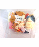 Disney Winnie the Pooh Choir Angel Mini Bean Bag Set Complete New - $560.46 MXN