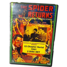 The Spider Returns Warring On The Nations Secret Enemies 2 Dvds 15 Chapters 1941 - £23.89 GBP