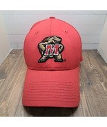 UNIVERSITY of MARYLAND Terrapins Terps Hat Cap Adjustable Red - $15.58