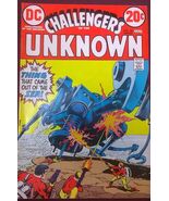 CHALLENGERS OF THE UNKNOWN #80 (1973) DC Comics Jack Kirby art VG+ - $20.68 CAD
