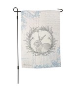 Primitives by Kathy Bunny in Floral Crest Garden Flag - $8.91
