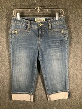 Route 66 Denim Jeans Size 10 (30&#39;&quot;Waist) Womens Blue 3/4 Length Straight... - £8.32 GBP