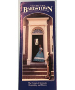 Historic Bardstown Brochure Nelson County Kentucky BRO10 - £6.20 GBP