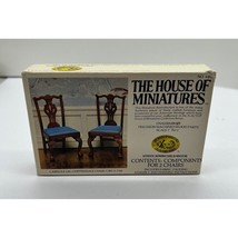 House of Miniatures Dollhouse Kit 40026 Cabriole Leg Chippendale Chair/C... - £12.60 GBP