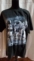 Black Mens Medium Dale Earnhardt T Shirt Short Sleeve NASCAR - $21.00