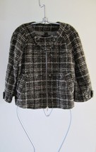 NWT! BCBG MaxAzria Tara Ombre Plaid Trapeze Jacket, Coat $328, S - £39.43 GBP