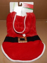 Christmas Dog Costume Santa Claus Med To Large 20 To 35 Lbs 150U - £6.78 GBP