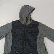 Columbia XL0062 Women’s Size M Black Gray/Black Full Zip Pockets Hoodie Jacket image 5
