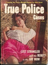 True Police Stories 4/1954-spicy cover-Walter Gibson-swamp killer-G/VG - £86.32 GBP