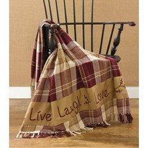 Country Throw Blanket - live laugh love - £34.10 GBP