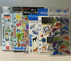 Stickopotamus Florida Germany Bahamas Travel Classroom Fish Scrapbook Stickers - £19.92 GBP