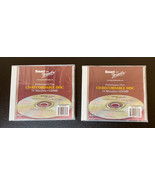 Lot of 2 Smart And Friendly CD-RW ReWritible Disc CD-RW 74 Minutes 650 M... - £12.47 GBP