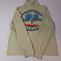 Miami Style Gulf Shores Men's Yellow Combed Cotton Hoodie Pullover Sweatshirt L image 15