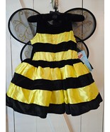 NEW Bee Halloween Costume by Fun of a Kind w/Headband &amp; Wings - Sizes 3T... - $38.36 CAD