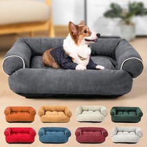 Luxury Plush Pet Sofa Bed - Cozy Haven For Dogs And Cats - £42.83 GBP+