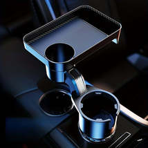 360Degree Rotating Car Cup Holder with Small Dining Table - £32.98 GBP+