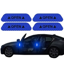4pcs Reflective Sticker Car Sticker Anti-collision Anti High Beam Night Light Wa - £72.51 GBP