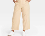 Universal Thread Women&#39;s High-Rise Utility Pants Tan Size 17 - $19.29