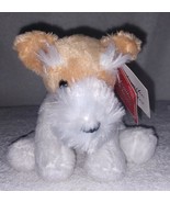 Yomiko Classics FOX TERRIER 5.5&quot;H Mini Plush New - $9.56 CAD