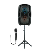 QFX PBX-268SM 2 x 6.5-Inch PA Portable Party Loud Speaker USB &amp; SD AUX - €56,91 EUR