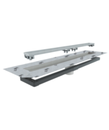 USG DUROCK Brand Infinity Drain Tile Insert Linear Drain 30&quot; Polished St... - $1,093.40 MXN