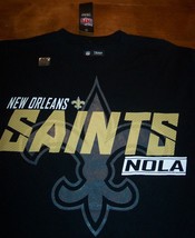 New Orl EAN S Saints Nfl Football Schedule T-Shirt Medium New w/ Tag - $19.80