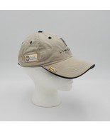 PGA Authentic Lincoln Sponsor Golf Cap Hat Khaki Adjustable Cotton Classic - £11.77 GBP