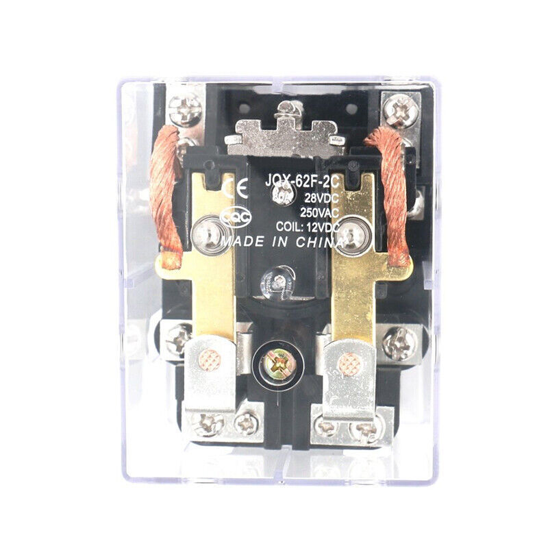 Electromagnetic Relay JQX-62F-2C Coil Voltage DC12V DC24V AC220V 80A DPDT - $21.98