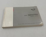 2007 Nissan Sentra Owners Manual Handbook OEM C03B26023 - £21.10 GBP