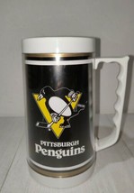 Vintage Pittsburgh Penguins Stroh’s Beer Stein Pint Mug Tankard - £14.03 GBP