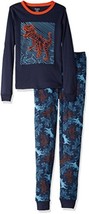 Big Boys&#39;Dinosaur Navy 2-Piece Pajama Set - $206.99 MXN