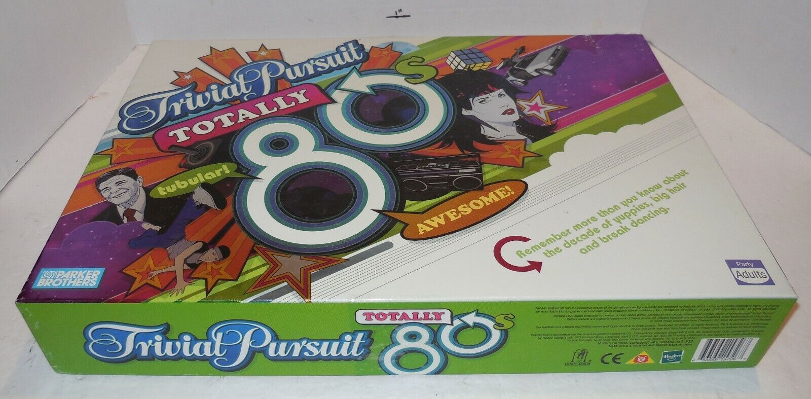 Parker Brothers 2005 Trivial Pursuit Totally 80's 100% complete Board Game - $14.50