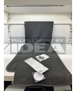 Brand New IKEA VARELD 91x98 &quot; Dark Gray Bedspread 603.464.47 - £50.99 GBP