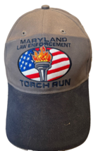 Cap 2009 Maryland Torch Run Law Enforcement Hat Baseball Strapback - £9.64 GBP