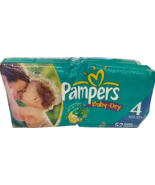 Vintage 2009 Pampers Baby Dry Mega Size 4 Diapers, 52 ct - $79.99